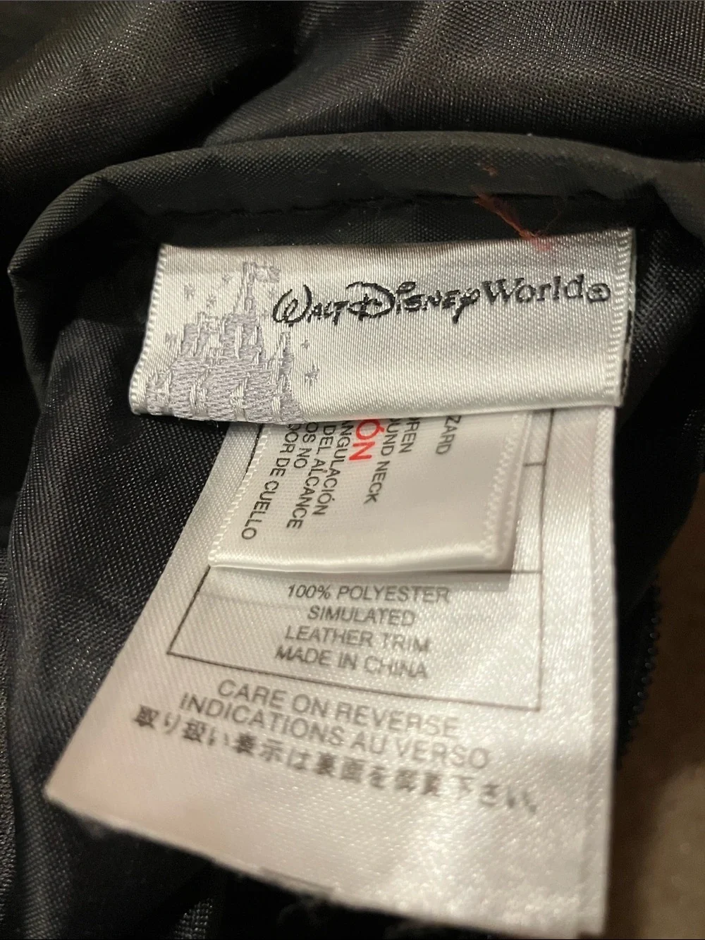 Disney classic duffel